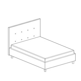 Pat ModernBed 1400x2000 cu mecanism de ridicare stofă categoria III bayro.md Pat ModernBed 1400x2000 cu mecanism de ridicare stofă categoria III photo