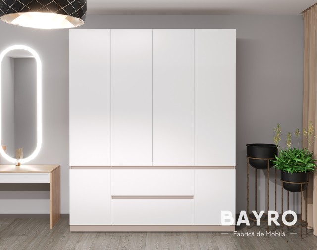 Шкаф Harmony Серый камень bayro.md Шкаф Harmony Серый камень photo