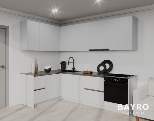 Кухня Monti Cucine Light Grey / Light Grey bayro.md Кухня Monti Cucine Light Grey / Light Grey photo