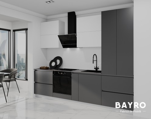 Bucătărie Monti Cucine White / Storm grey photo