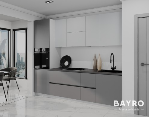 Кухня Monti Cucine Light grey / Stone grey bayro.md Кухня Monti Cucine Light grey / Stone grey photo