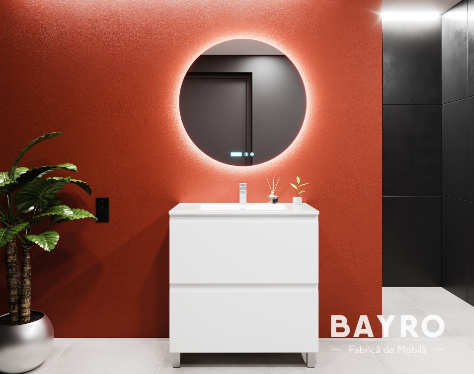 Wings белый матовый напольный bayro.md Wings белый матовый напольный photo