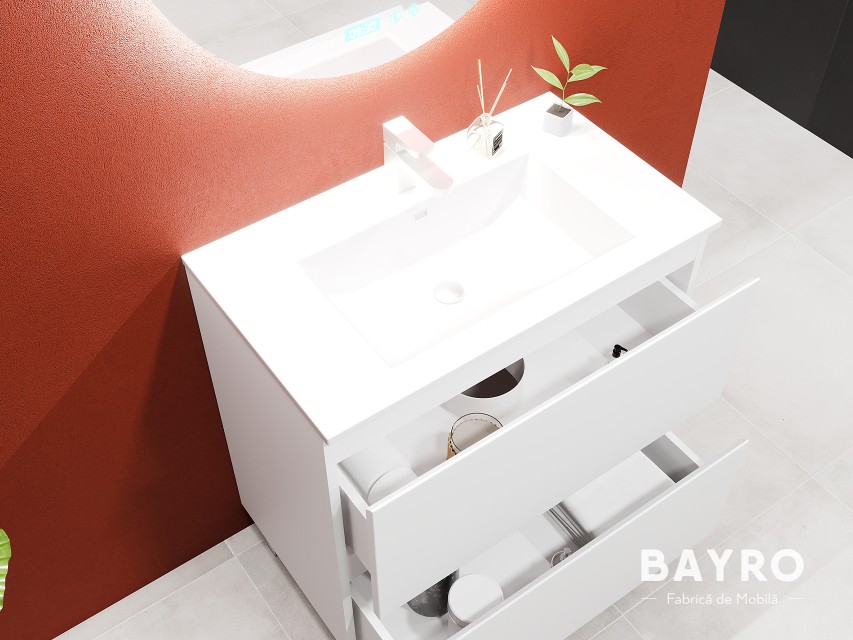 Wings белый матовый напольный bayro.md Wings белый матовый напольный photo